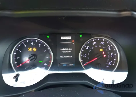 2020 Toyota Rav4 Xle z USA, uszkodzony, nr VIN 2T3W1RFV0LC063566